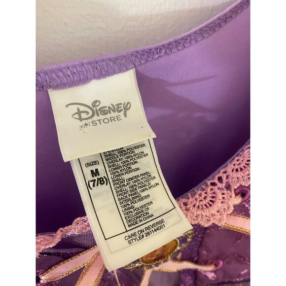 The Disney Store Girls Purple Repunzel Cosplay Costume Dress - Medium - Picture 3 of 12